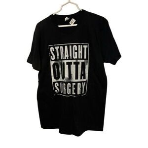 Straight Outta Surgery Size Men’s Large T-Shirt *New*